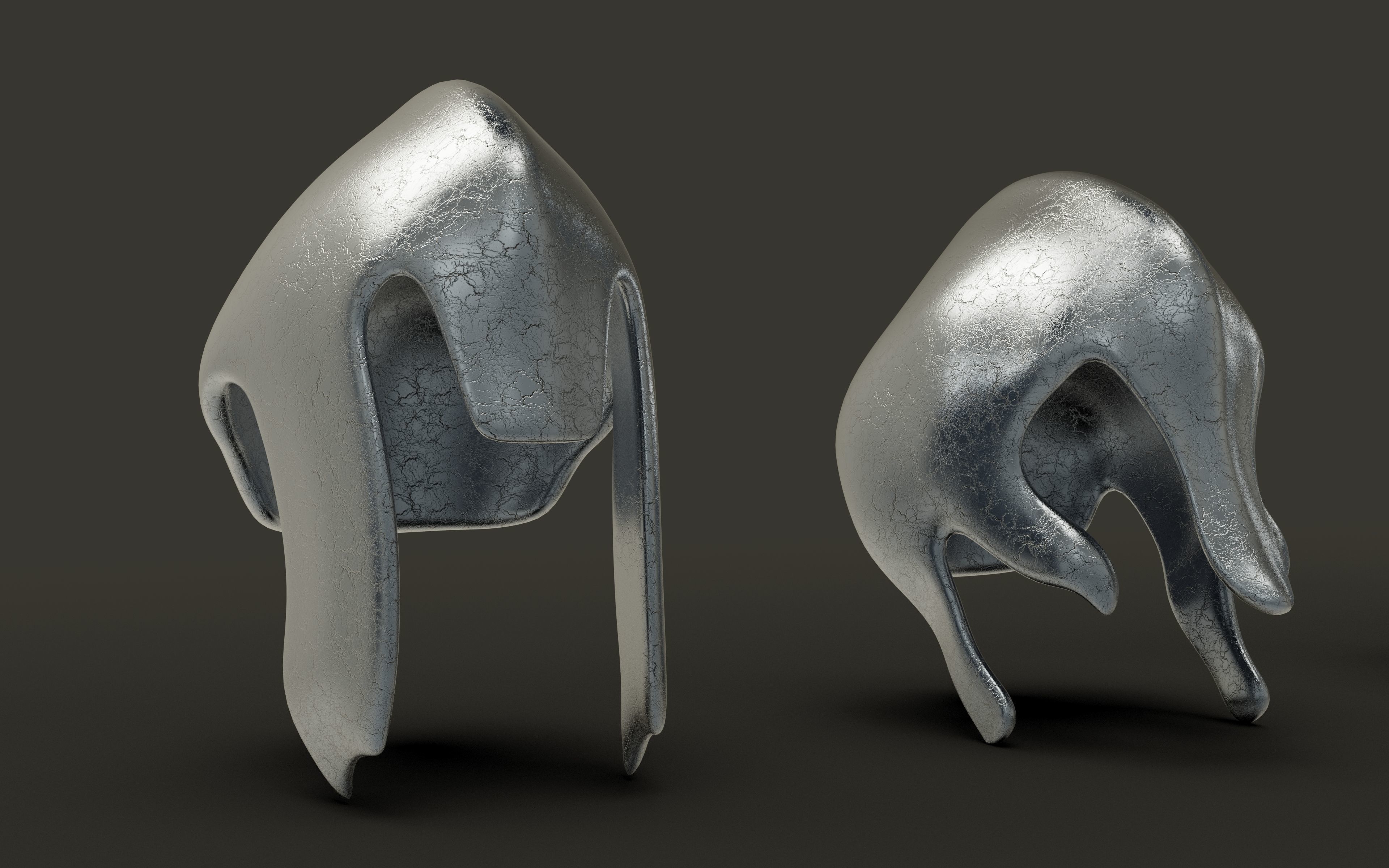 50 Models Of Helmet-Military - Army-Weapons-Vol 03 Low-poly 3D model_5