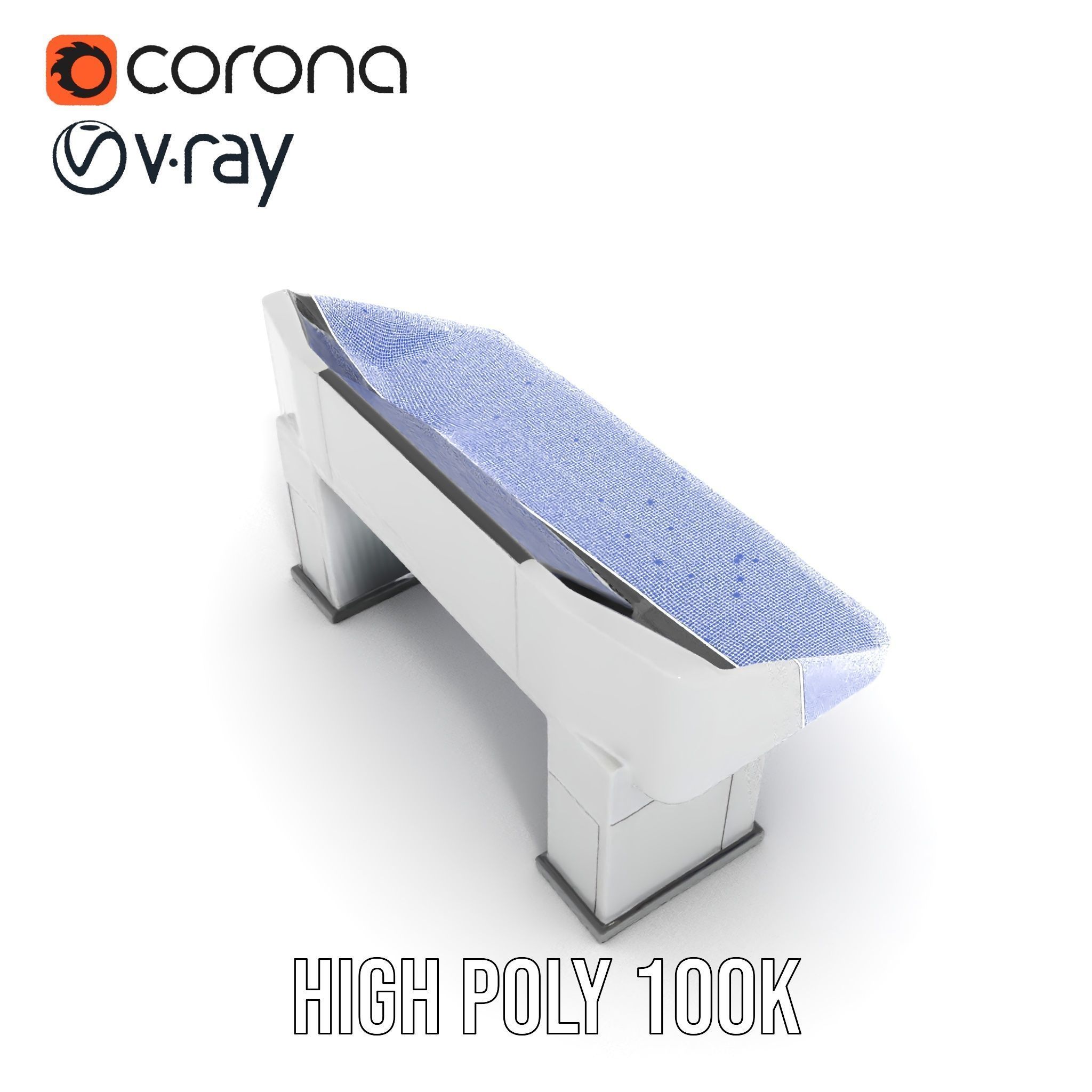 Modern Control Desk with Screen model pack Low-poly 3D model_33