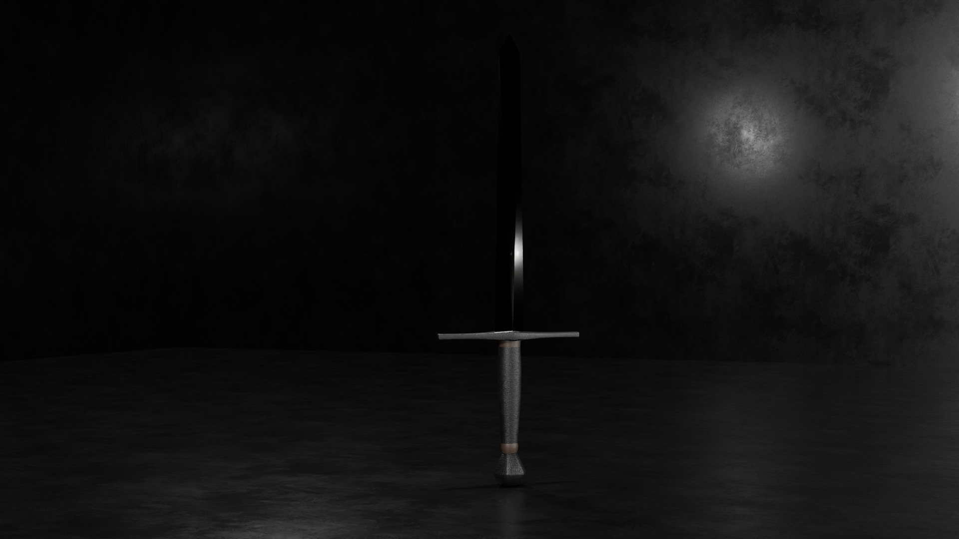 10 Low-Poly Sword Models Low-poly 3D model_6