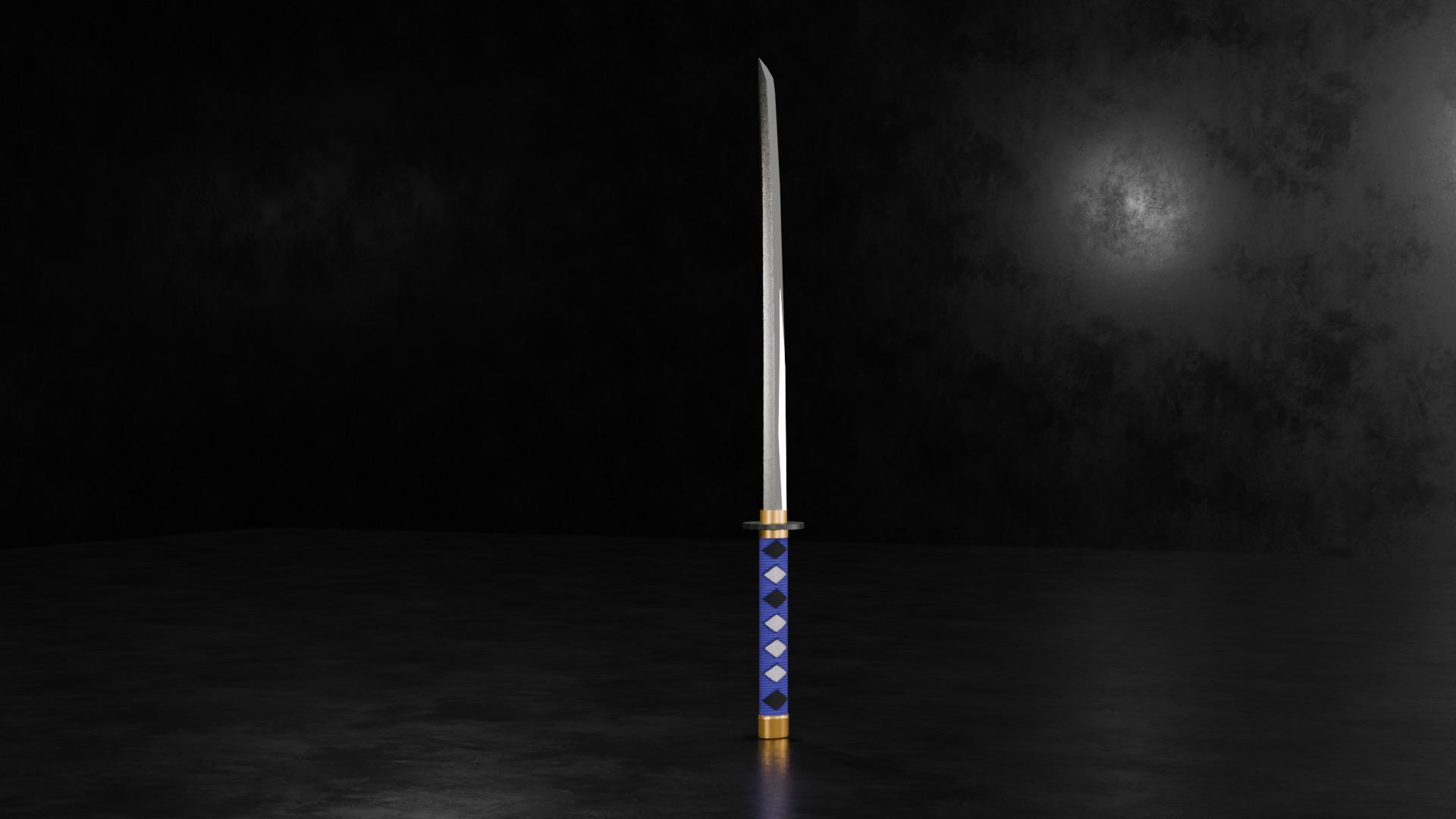 10 Low-Poly Sword Models Low-poly 3D model_7