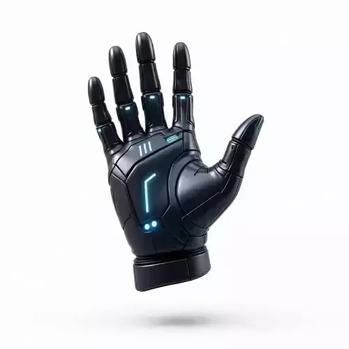 Futuristic Robot Hand 3D Model - Sci-Fi Cybernetic Glove Low-poly 3D model Futuristic Robot Hand 3D Model - Sci-Fi Cybernetic Glove Low-poly 3D model
