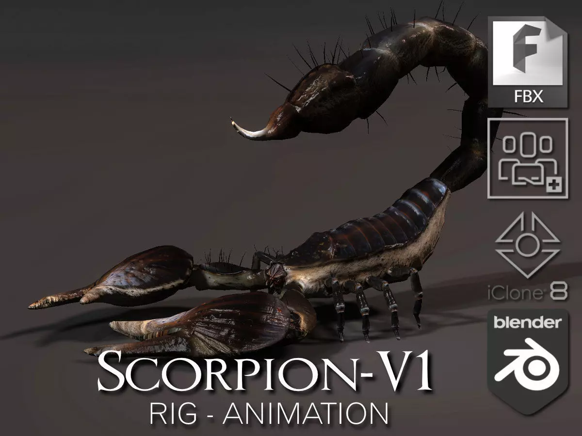 Scorpion-V1 3D model