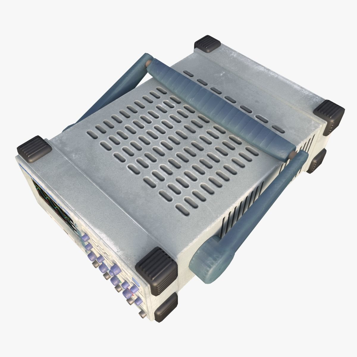 Waveform Generator Low Poly Low-poly 3D model_4