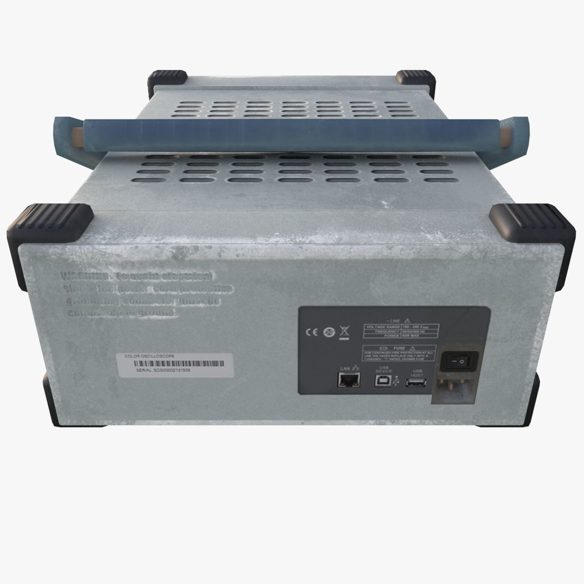 Waveform Generator Low Poly Low-poly 3D model_6