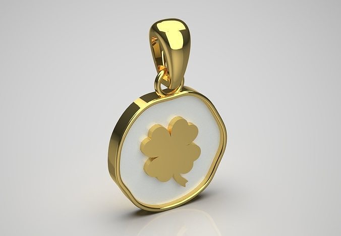 gold pendant gp0469 3D print model