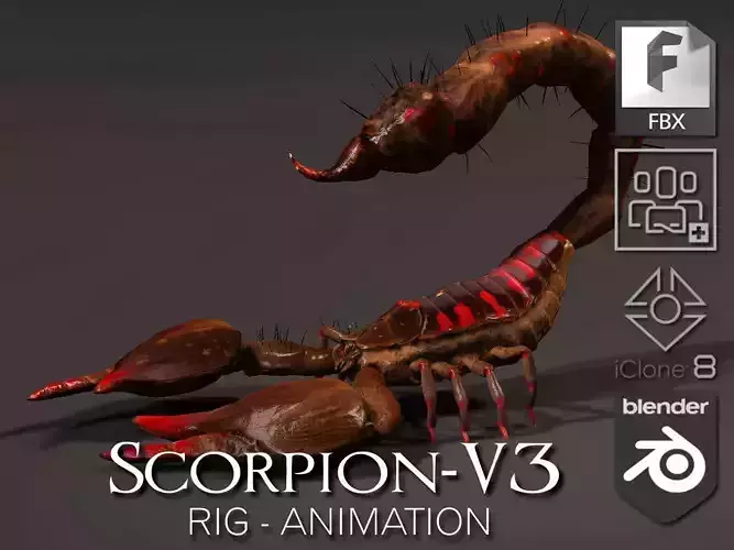 Scorpion-V3 3D model