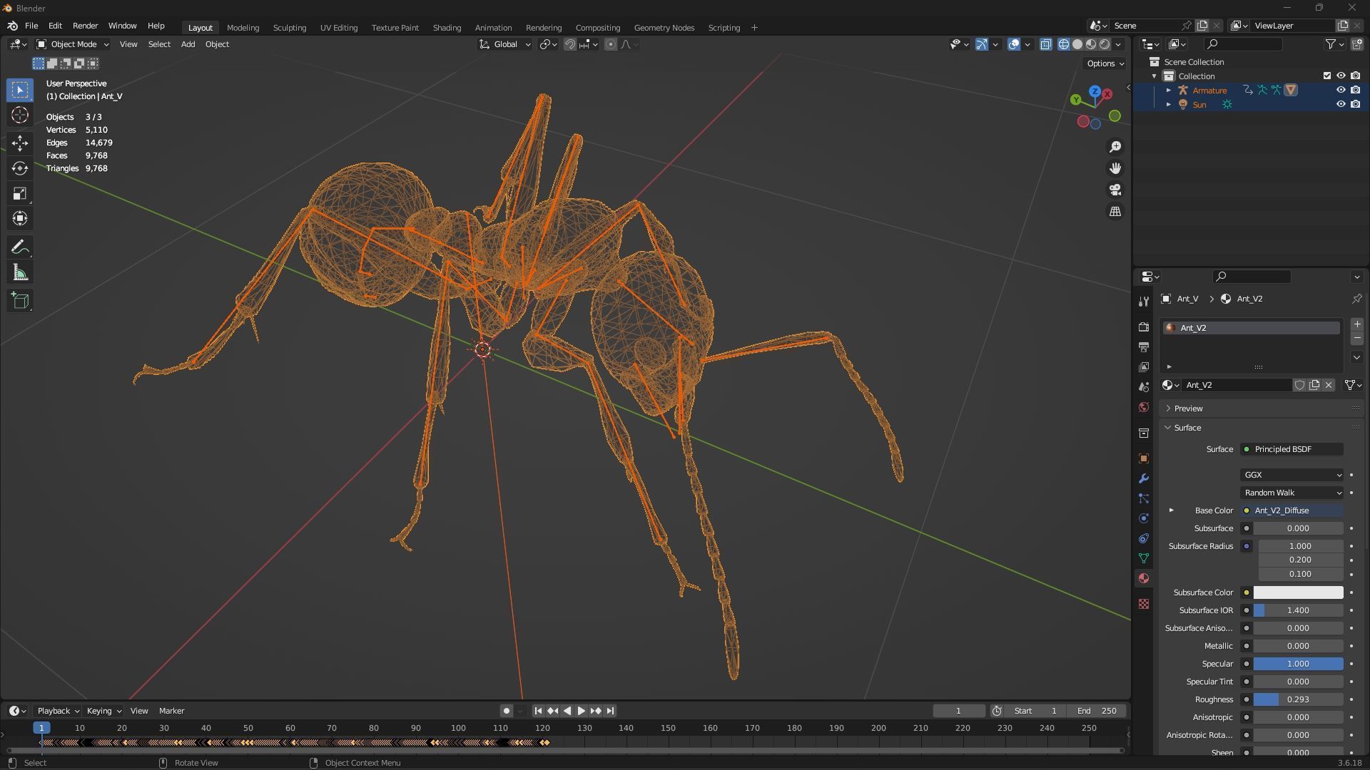 Ant-V2 3D model_14