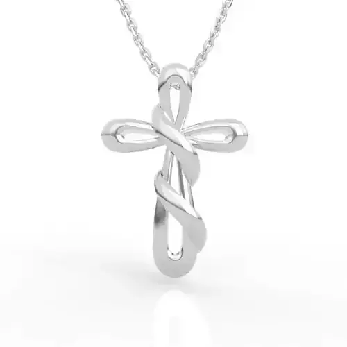 Ultimate Twisted Cross Pendant