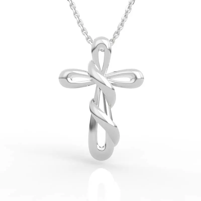 Ultimate Twisted Cross Pendant 3D print model