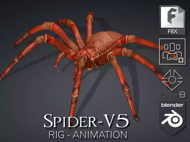 Spider-V5 3D model