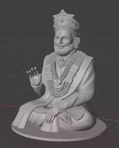 Baba Ramdev Pir Baba Seth 3D print model