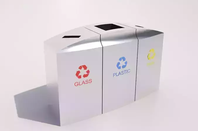 Recycle Bin-3 3D model