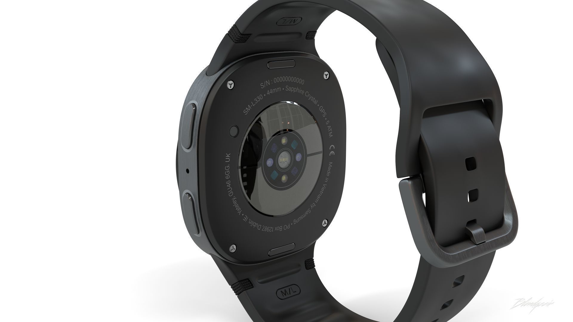 SAMSUNG GALAXY WATCH8 44MM  3D model_14