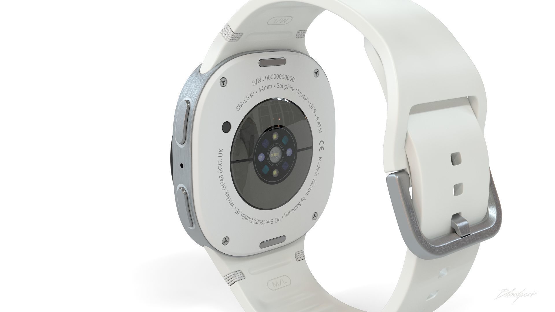 SAMSUNG GALAXY WATCH8 44MM  3D model_5