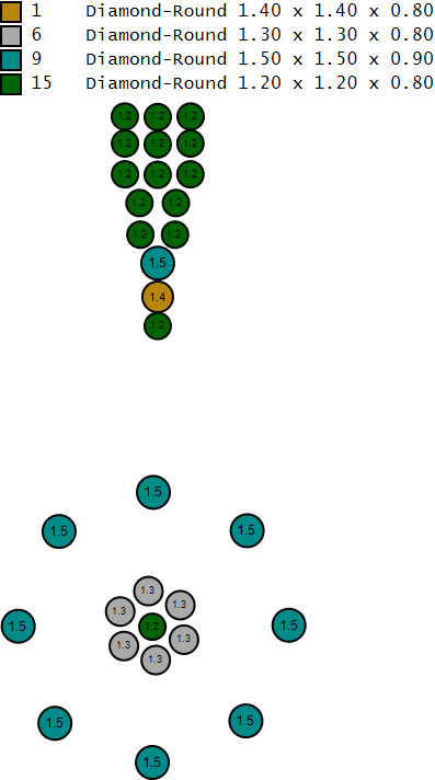 compass pendant 3D printable model 3D print model_5