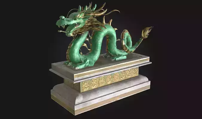 Eternal Serpent Sculpture  Symbol of Infinity and Ancient Power