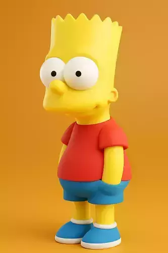 Bart Simpson 3D Model