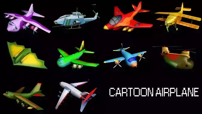 Cartoon AirPlane