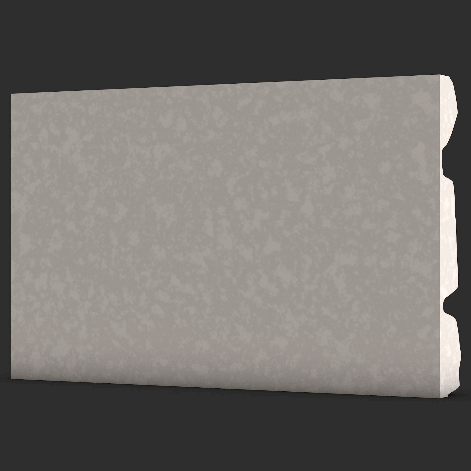 Stone Wall 001 3D print model_3