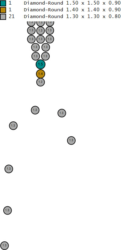 Arabic calligraphy pendant 3D printable model   3D print model_5