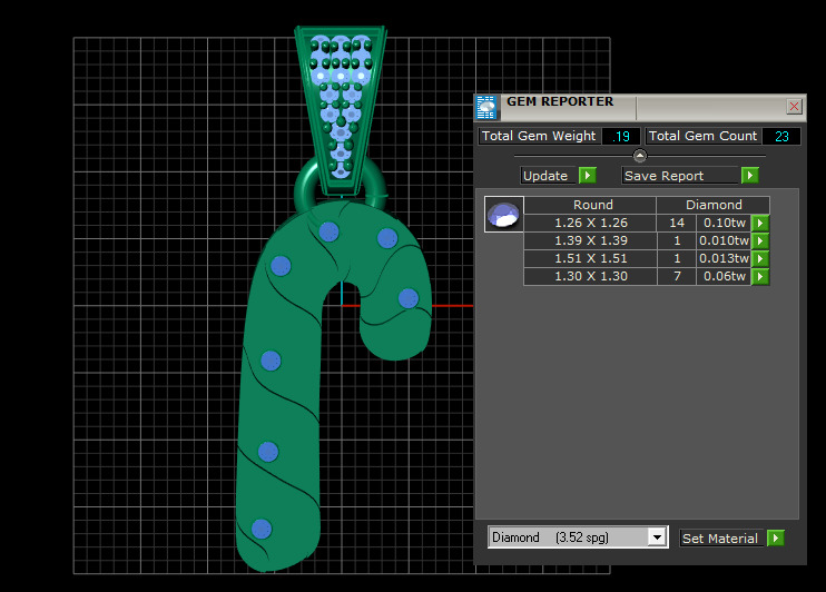 Arabic calligraphy pendant 3D printable model   3D print model_4