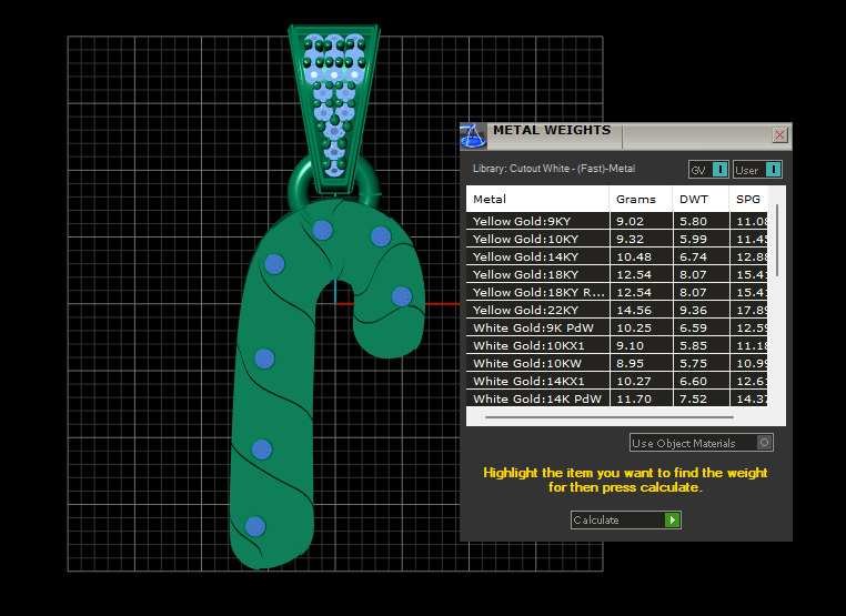 Arabic calligraphy pendant 3D printable model   3D print model_6