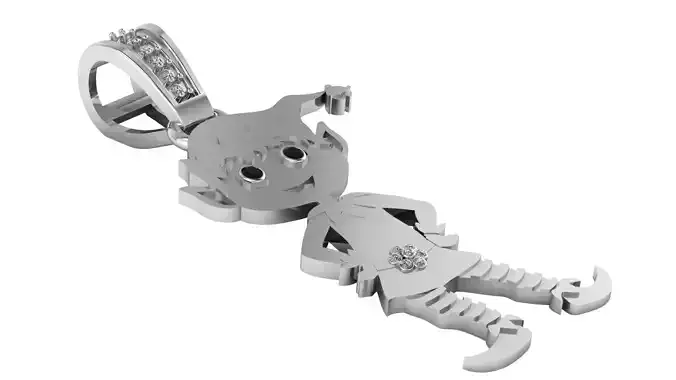 fantasy jewelry design  3D printable model 