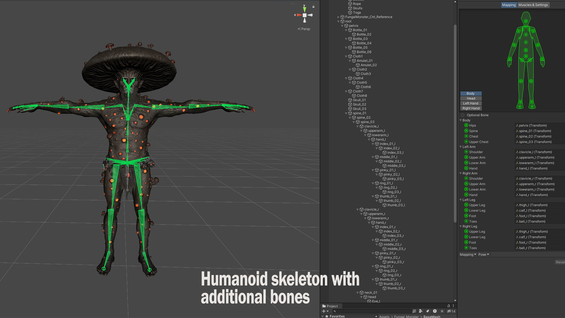 Fungal Monster Low-poly 3D model_30