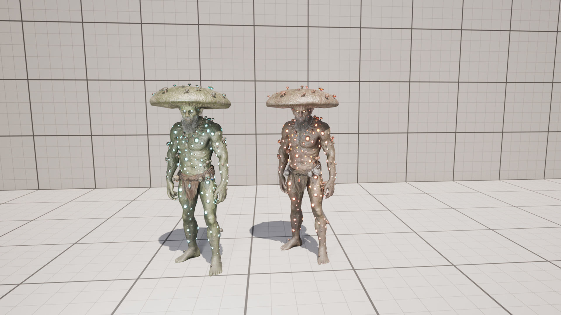 Fungal Monster Low-poly 3D model_26