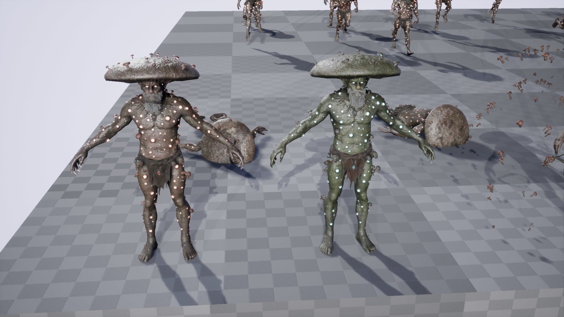 Fungal Monster Low-poly 3D model_24