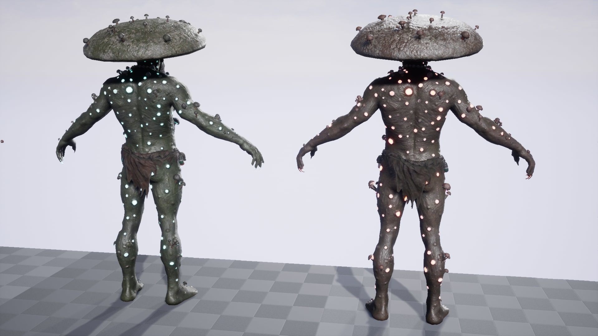 Fungal Monster Low-poly 3D model_23