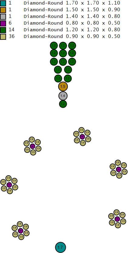 holiday wreath pendant 3D printable model 3D print model_4