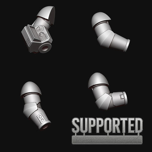 Voidguard Exo-Core marine Arm Kit 3D print model