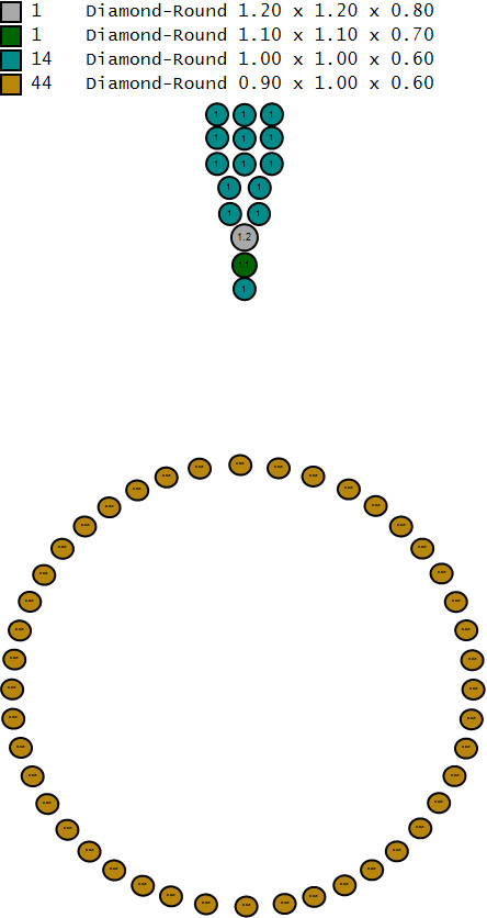 abstract emblem pendant 3D printable model 3D print model_5