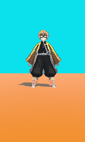 Zenitsu 3d 3D model