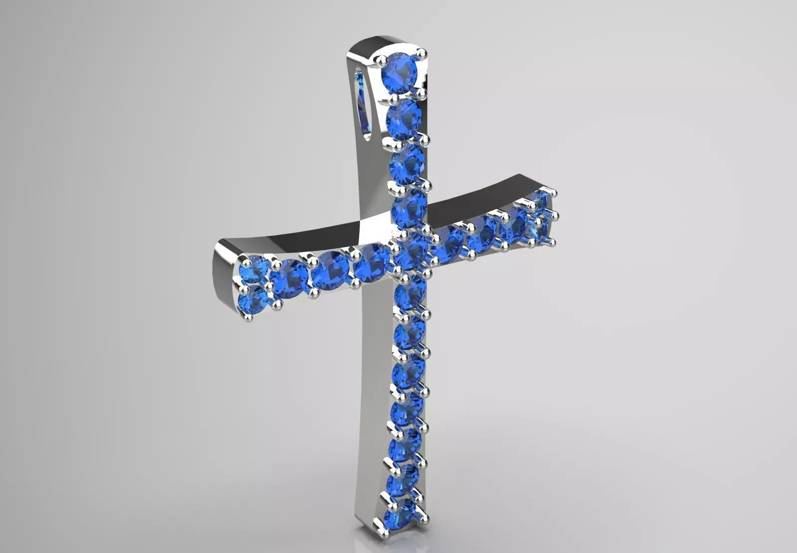 cross jewelry pendant jp0290 3D print model