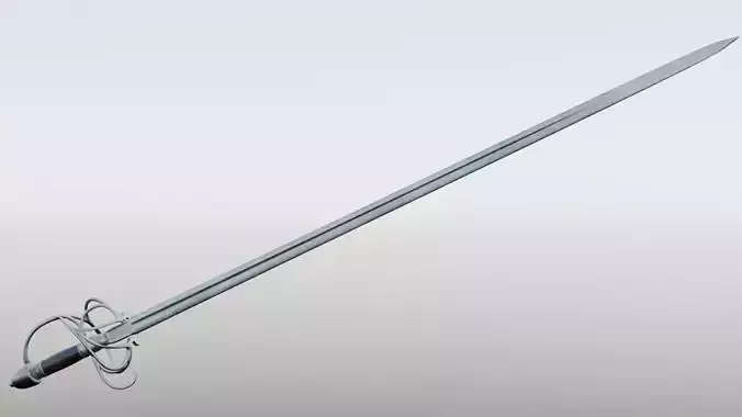 French strong cavalry sword 17th-18th century