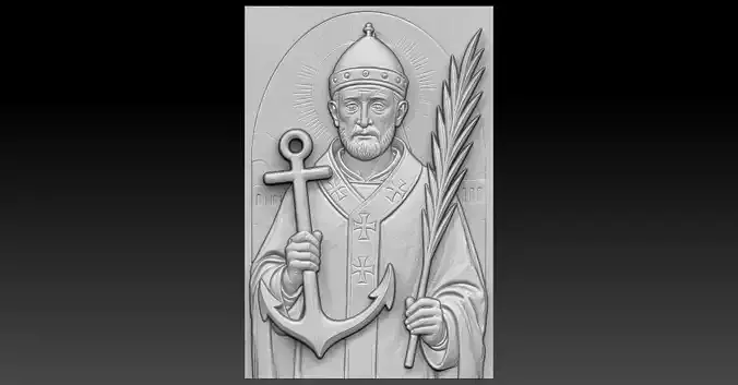 1 San Clemente de Roma CNC Relief Model