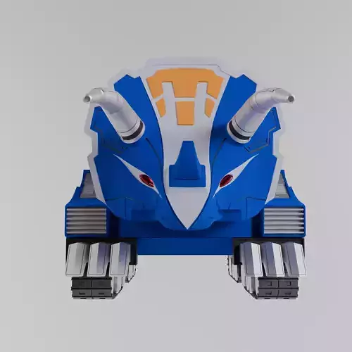 Tricetops zord statue no articulation 3D print model