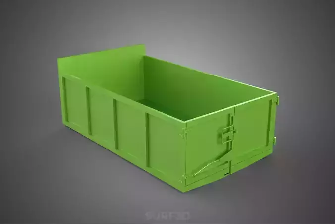 TRUCK BED DUMP BODY BOX CONTAINER BIN CARGO VEHICLE PICKUP CAR