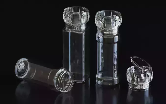Salt and Pepper Grinder Bottle
