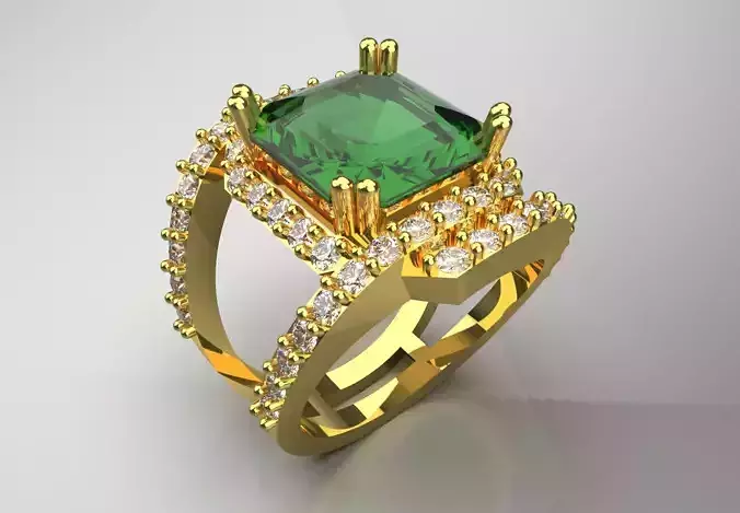 luxury jewelry ring jr00173