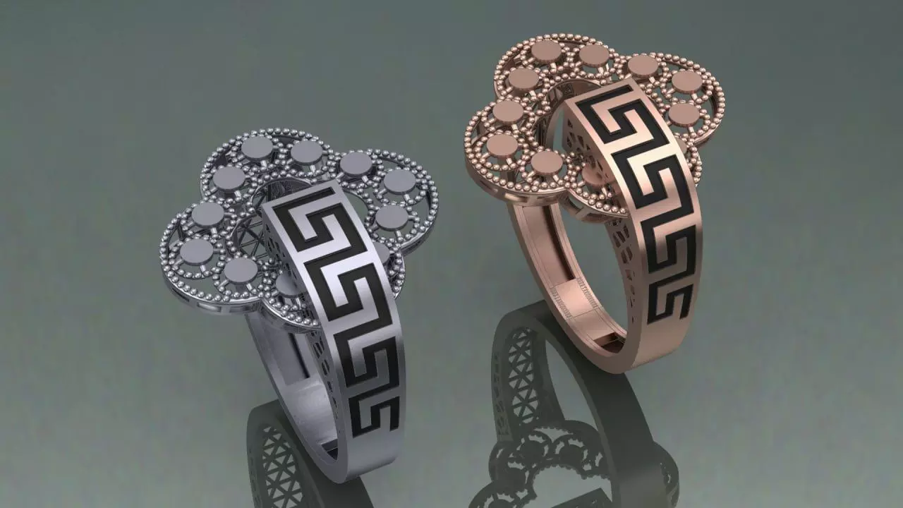 gold nielo fusion cut10 3D print model