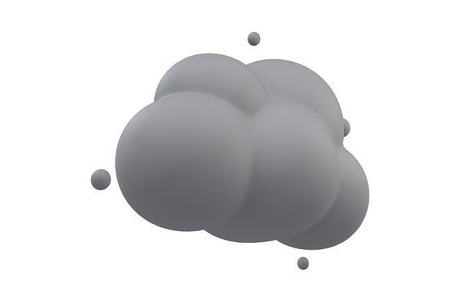 Dust Icon v1 001 Low-poly 3D model