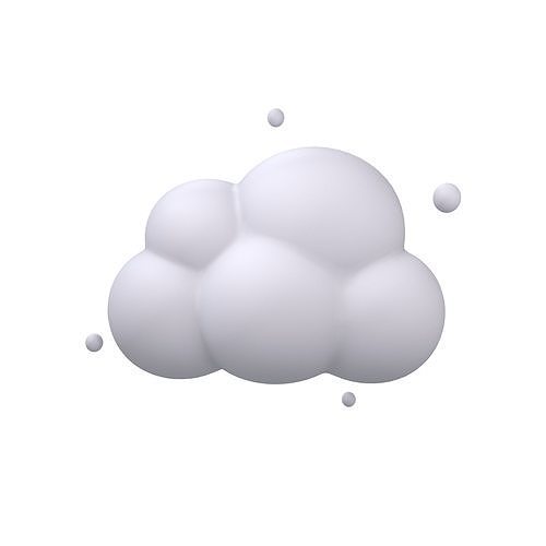 Dust Icon v1 002 Low-poly 3D model