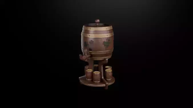 8 liter wine barrel