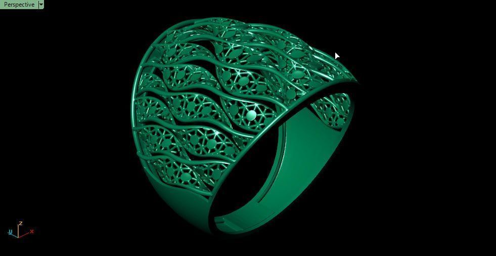 twisted surface fusion cut 3D print model_3