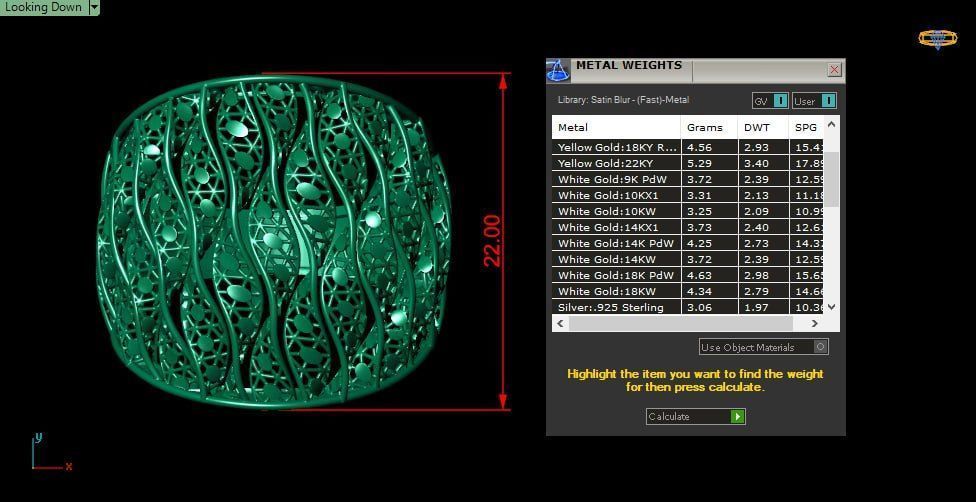twisted surface fusion cut 3D print model_5