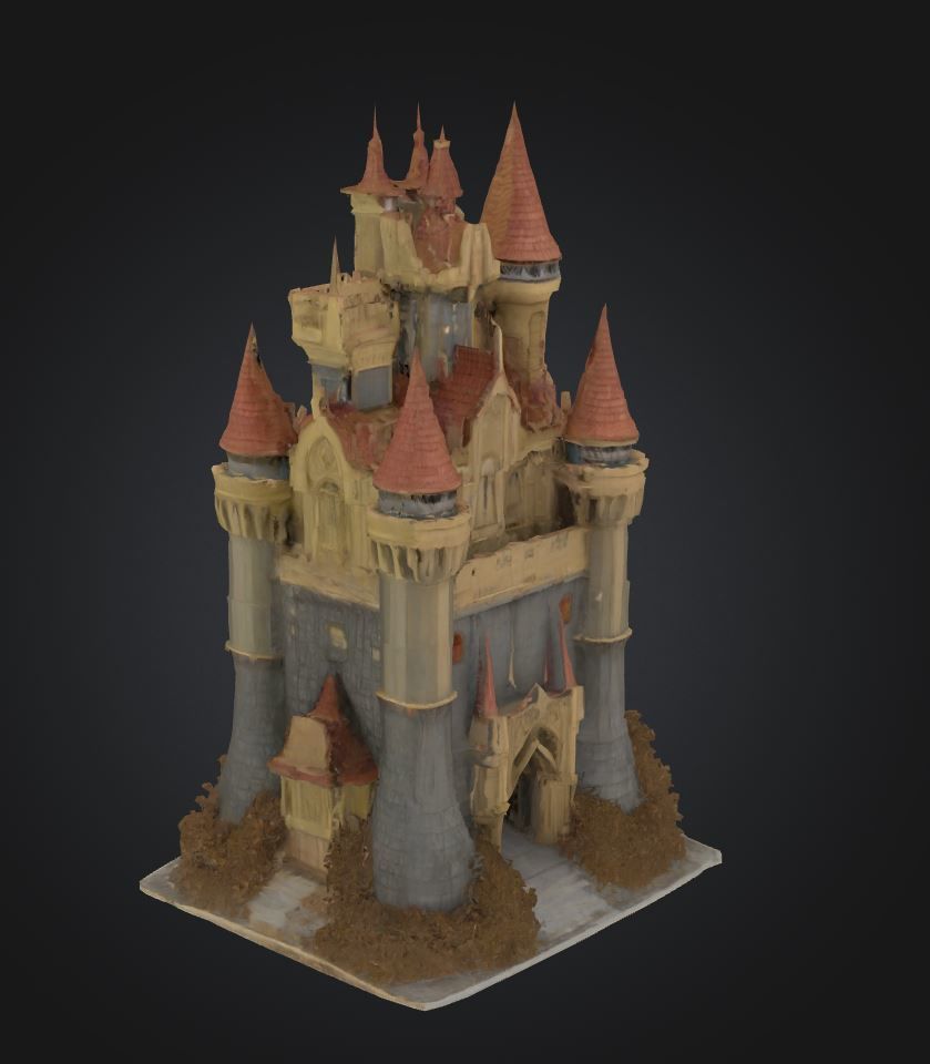 Medieval Castle DND Dice Tower - Medieval Castle Dice Tower 3D print model_16