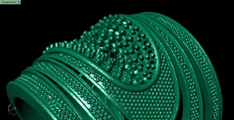 nonconcentric ellipses ring 3D print model_5